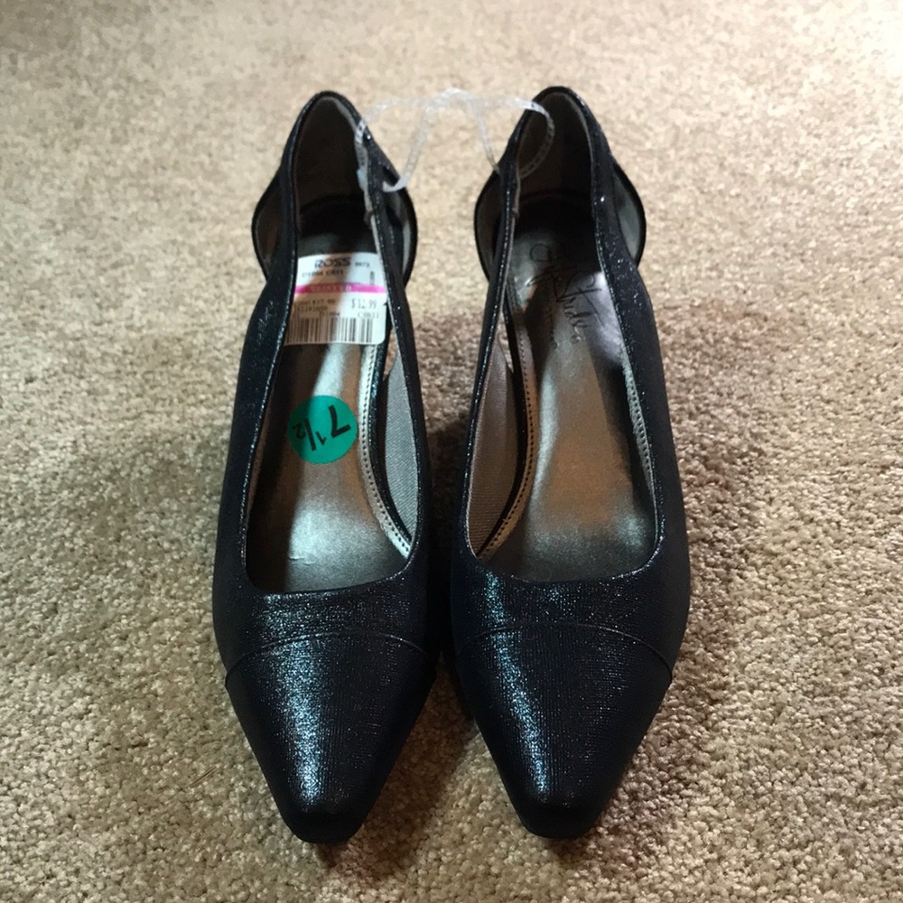 Black high heels
